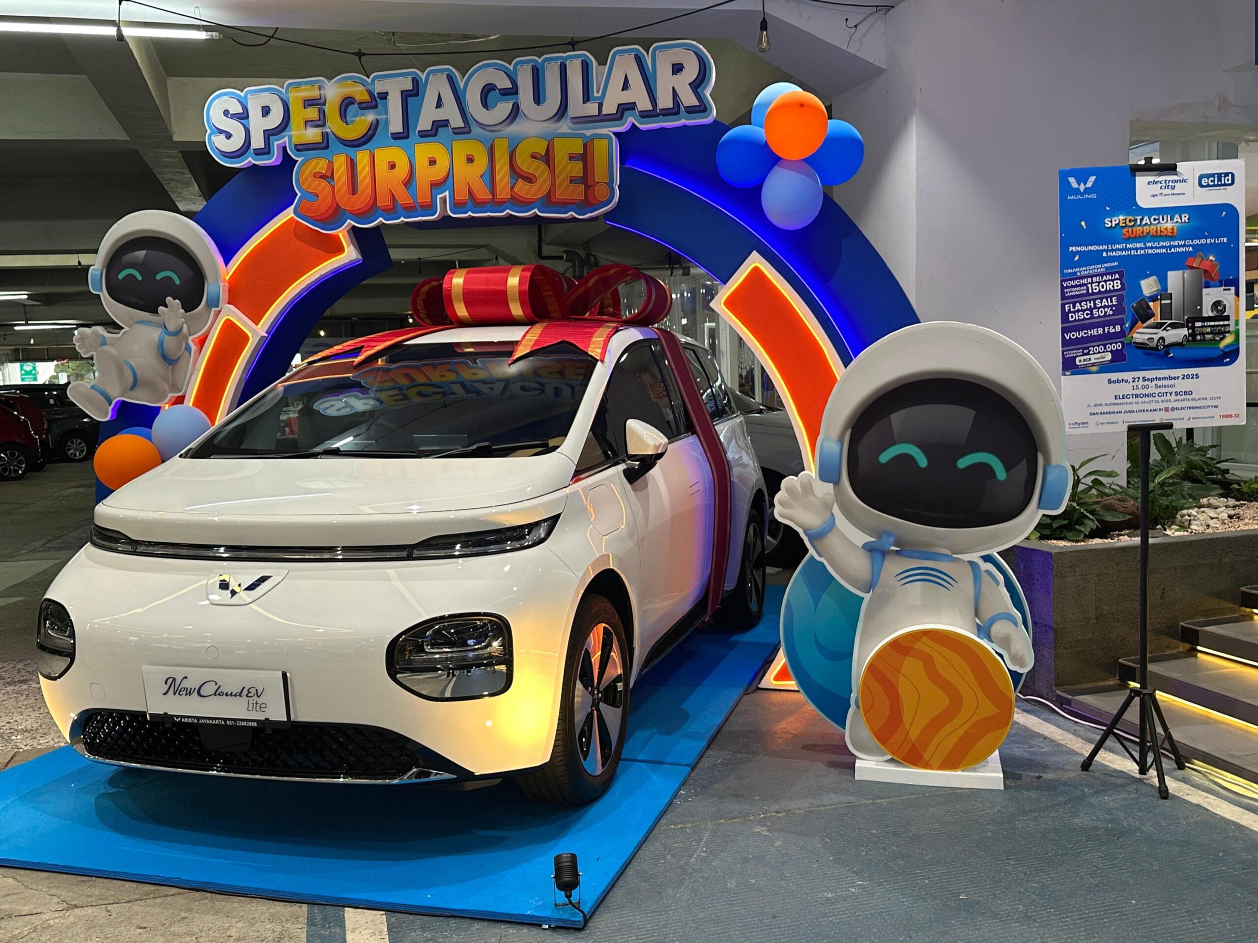 Berbicara mengenai Wuling New Cloud EV Lite yang menjadi hadiah utama - apakabar.co.id