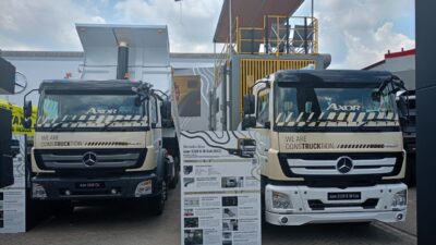 DCVI membawa truk Mercedes-Benz andalannya di ajang IEE Series 2025 - apakabar.co.id