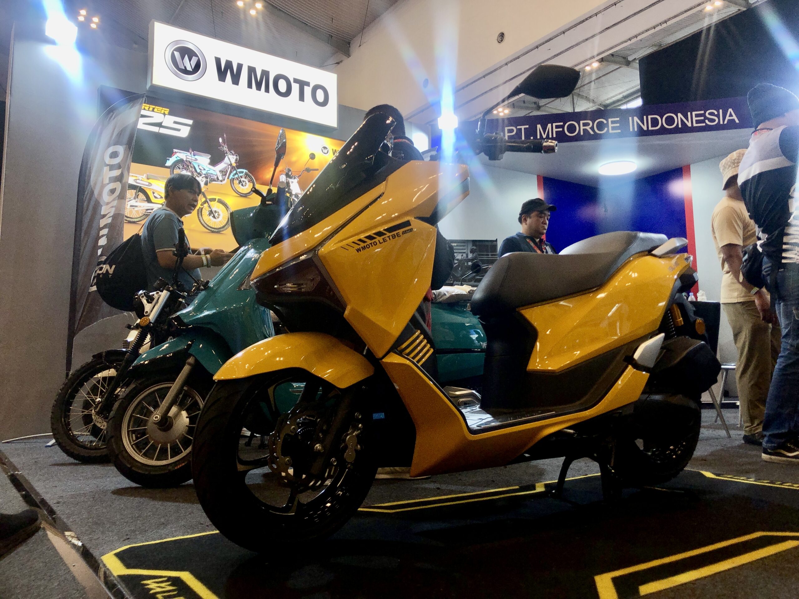 Mforce Indonesa hadirkan Wmoto dan Zontes di IMOS 2025 - apakabar.co.id