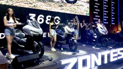 MForce Kenalkan Merek Zontes di Indonesia, Langsung Rilis Tiga Skutik Premium