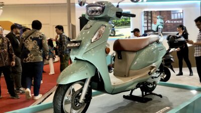Suzuki meluncurkan skuter matic Access 125 di IMOS 2025 - apakabar.co.id