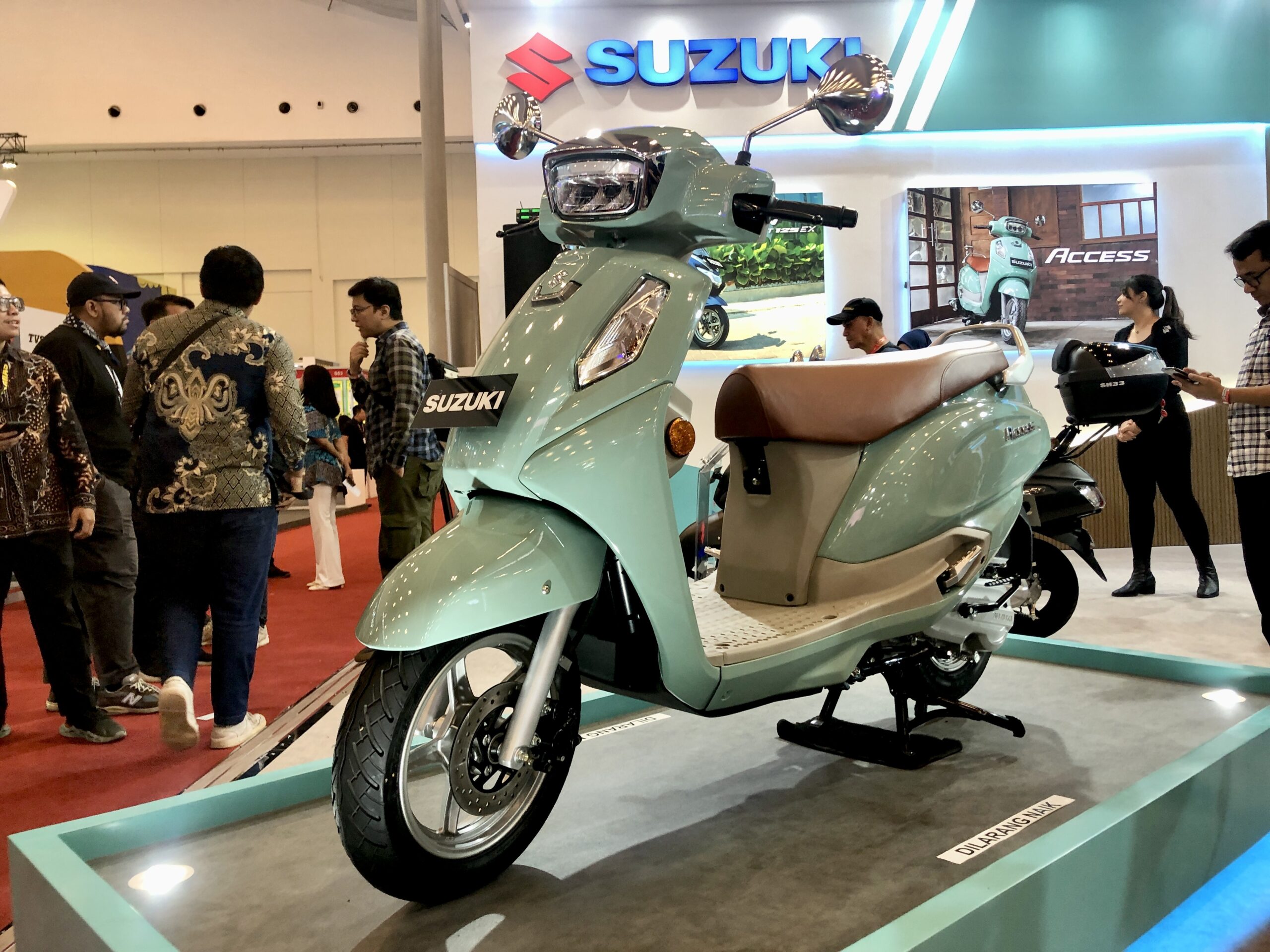 Suzuki meluncurkan skuter matic Access 125 di IMOS 2025 - apakabar.co.id
